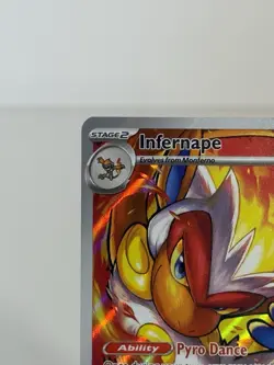 Pokemon TCG Infernape 173/167 IR S&V06 Twilight Masquerade 2024 [NM] - Image 5