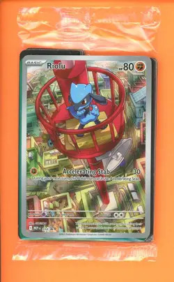 Riolu 010 Black Star Promo Pokemon ETB Promo Mega Evolutions Sealed - Image 1