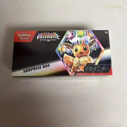 Pokemon TCG Scarlet and Violet Prismatic Evolutions Surprise Box Factory Sealed - Image 1