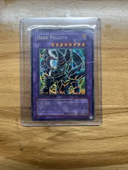 Yu-Gi-Oh TCG Dark Paladin DMG-001 Secret Rare Moderately Played Condition - Image 1