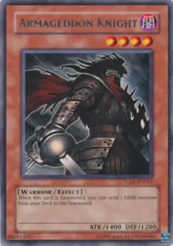 1x (P) Armageddon Knight - TU01-EN011 - Rare - Unlimited Edition YuGiOh - Image 1