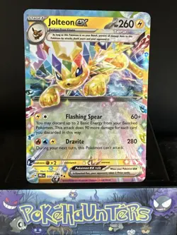 Pokemon Card Jolteon Ex 030/131 Prismatic Evolutions Double Rare Near Mint - Image 1
