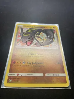 Pokemon TCG Shining Rayquaza Rare Holo Card Shining Legends 56/73 - Image 4