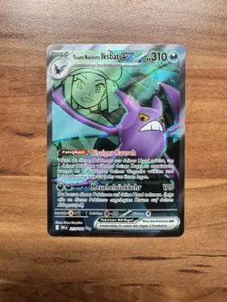 Pokemon Misprint Team Rockets Crobat / Iksbat ex DRI 217/182 German Error Card - Image 2