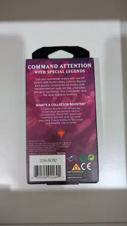 Magic The Gathering Commander Legends 15-Card Collector Booster Pack - Image 2
