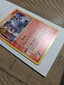 Entei 1/17 Scale Pokemon Pop Series 2 Holo Rare TCG Card LP Condition - Image 3