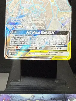 Pokemon Card Lucario & Melmetal GX 203/214 Full Art Unbroken Bonds Tag Team NM - Image 3