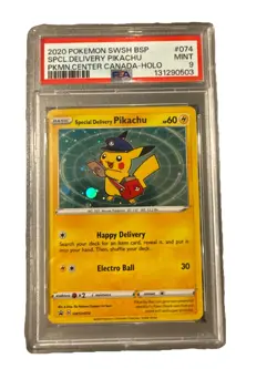 Special Delivery Pikachu SWSH074 SWSH: Sword & Shield Promo Cards Holo - Image 1