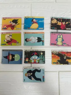 Dragon Ball Carddass 1988 Bandai Collectible Card Game Used - Image 1