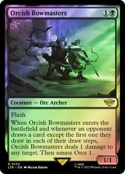 Orcish Bowmasters Foil The Lord of the Rings NM MTG - Image 1