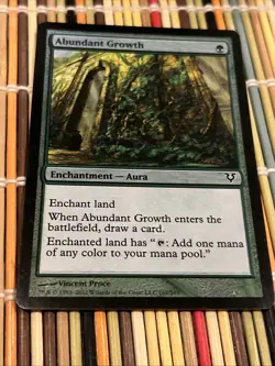 Abundant Growth - Foil Avacyn Restored MTG Magic - Image 1