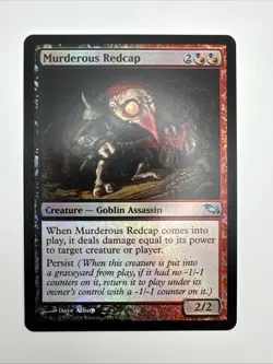 Murderous Redcap (Foil) - MTG: Shadowmoor (SHM) - LP - See Photos - Image 3