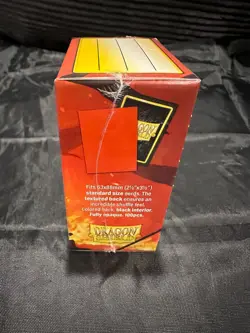 Dragon Shield Ember Dual Matte 100ct Sleeves Factory Sealed 5706569150549 - Image 2