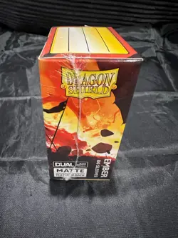 Dragon Shield Ember Dual Matte 100ct Sleeves Factory Sealed 5706569150549 - Image 4