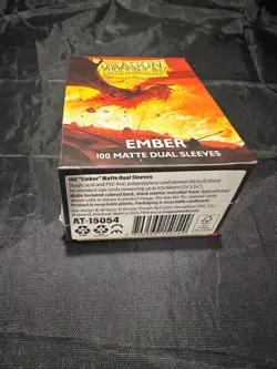 Dragon Shield Ember Dual Matte 100ct Sleeves Factory Sealed 5706569150549 - Image 5