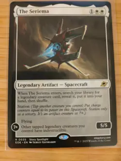 MTG The Seriema 0035 Edge of Eternities M/NM Free UK P&P - Image 1