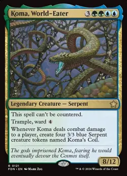 MTG - Koma, World-Eater [Foundations] Foil - Image 1