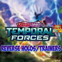Pokemon S&V Temporal Forces - Choose Your Reverse holos/Trainers - Image 1