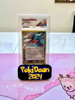 Pokemon Deoxys Reverse Foil Holon Phantoms 2006 #3 Ace Grading EX-MT 6 - Image 1