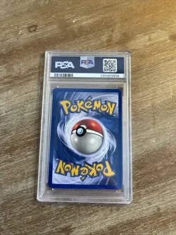 1999 POKEMON JUNGLE #4 JOLTEON-HOLO PSA 7 - Image 2
