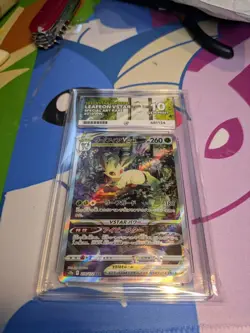 Pokemon 2022 Leafeon VSTAR 210/172 SAR s12a VSTAR Universe ACE 10 GEM MINT - Image 1