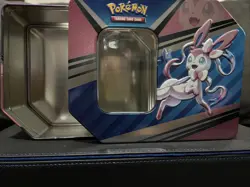 **EMPTY TIN** Pokemon TCG Sylveon V Heroes Tin - Image 5