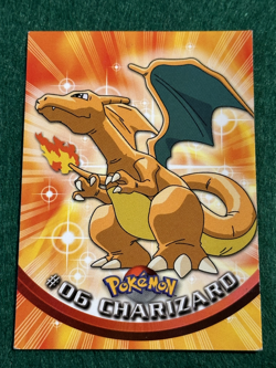 1999 Topps Pokemon TV Animation Edition #06 Charizard NM - Image 1