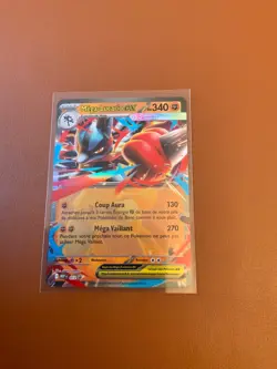 Carte Pokemon Lot Mega Lucario EX Promo MEP 012+ JUMBO - Image 1