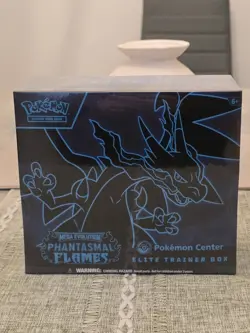 Pokemon TCG Phantasmal Flames Pokemon Center ETB Elite Trainer Box - NEW SEALED - Image 1