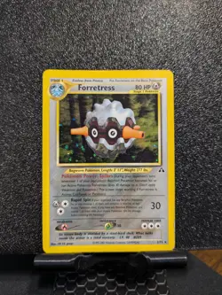 Forretress Holo Pokemon WOTC 2001 Neo Discovery 2/75 LP - Image 1