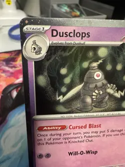 Pokemon Asia Exclusive Dusclops Gym Promo Stamped 019/064 - Image 3