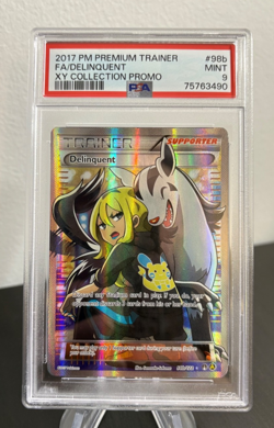 Pokemon 2017 PSA 9 Deliquent FA XY Collection Promo Premium Trainer 98b/122 - Image 1