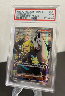 Pokemon 2017 PSA 9 Deliquent FA XY Collection Promo Premium Trainer 98b/122 - Image 2