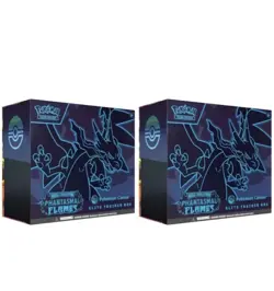 2x Pokemon Center ETB Mega Evolution Phantasmal Flames Elite Trainer Box - Image 1