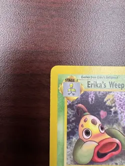 Pokemon ERIKA'S WEEPINBELL 48/132 1st Edition (2000 Gym Heroes) LP+/NM- - Image 3