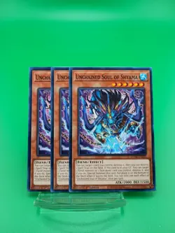 Yu-gi-oh! TCG 3x Unchained Soul of Shyama DUNE-EN020 x3 Common YUGIOH! SET NM - Image 1