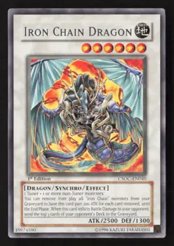 Iron Chain Dragon Rare Crossroads of Chaos CSOC-EN040 NM - Image 1