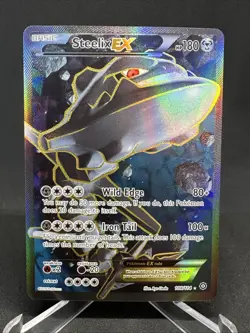 Pokemon TCG Steelix-EX Holo Full Art Ultra Rare XY Steam Siege 108/114 NM Card - Image 5