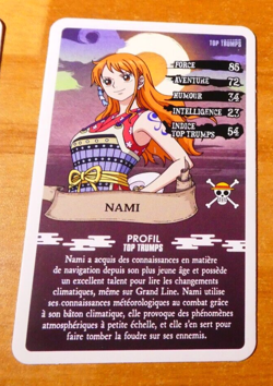 ONE PIECE X BURGER KING LIMITED CARD FRENCH GAME CARD NAMI PROMO FR MINT #2 - Image 1