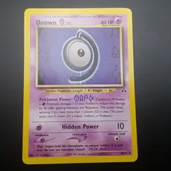 UNOWN D 47/75 - Neo Discovery Set - Common - Pokemon Card - Unlimited - NM - Image 1