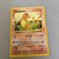 POKEMON PSA 10 GEM MINT 1999 CHARMANDER SHADOWLESS BASE SET ORIGINAL CARD 46/102 - Image 1