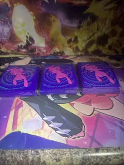 Pokemon Fusion Strike ETB Mew Card Sleeves 65 Ct, New Sealed - Image 2