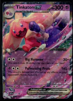 Tinkaton ex 031 Sv: Scarlet & Violet Promo Cards HoloPokemon - Black Star NM - Image 1