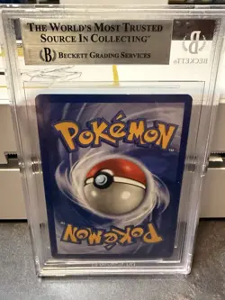 1999 Pokemon Jungle Snorlax 11. Rare Error No Symbol BGS 8.5. Beautiful Card! - Image 2