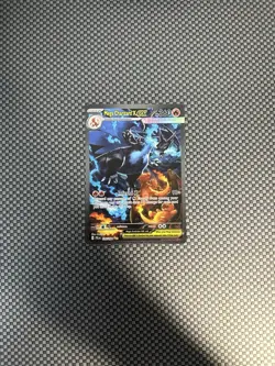 Mega Charizard x Ex 125/094 SR Full Art Pokemon Card English Mint Condition - Image 1