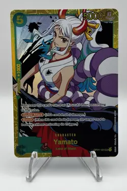 One Piece TCG/CCG Yamato OP01-121 SEC Alternative Art Card ENGLISH NM - Image 1