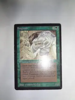 MTG MAGIC THE GATHERING CARD ORIGINAL BETA GREEN FUNGUSAUR CREATURE RARE - Image 1
