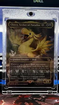 Choco, Seeker of Paradise #569 (Borderless Track Foil) FIN Magic The Gathering - Image 1