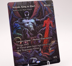 Venom, King in Black | #M0022 | Mythic | Full-Art | Foil | MTG MAR | Eternal - Image 2