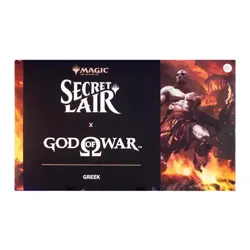MTG - Secret Lair - God of War (Greek) - NON-Foil Edition - IN HAND - SEALED NEW - Image 1